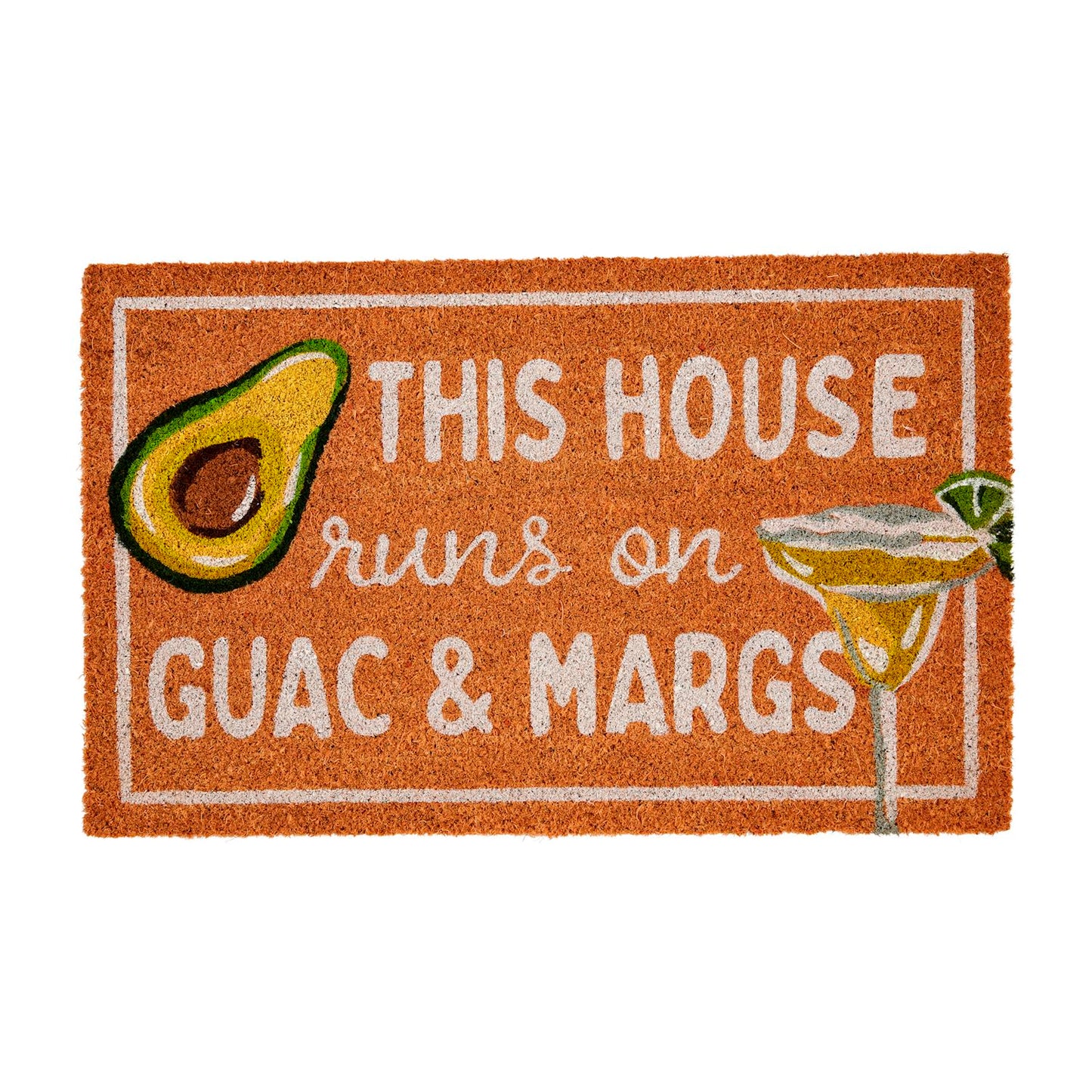 Mud Pie Margarita Door Mat