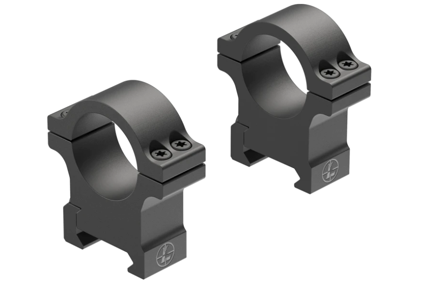 Leupold 180945 Open Range Cross-Slot Rings 1" High Matte
