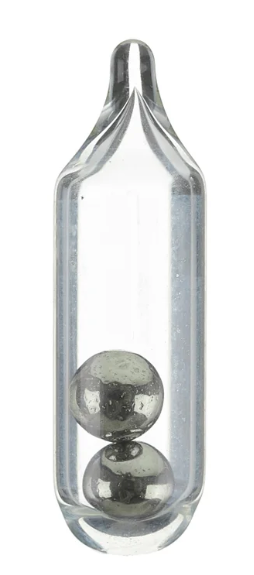 Jethro Glass Worm Rattle