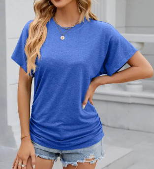 Short-Sleeved Sports Tunic Top