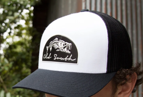 Old South Hat Skully Patch