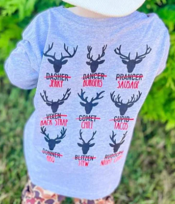 Reindeer Nicknames YOUTH Gray