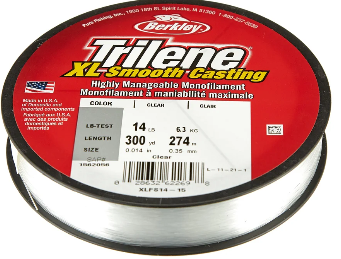Berkley Trilene XL Monofilament Line Clear