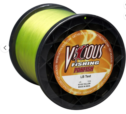 Vicious Panfish Hi-Vis Yellow