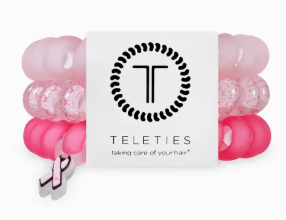 Teleties Pink Ribbon Power Large