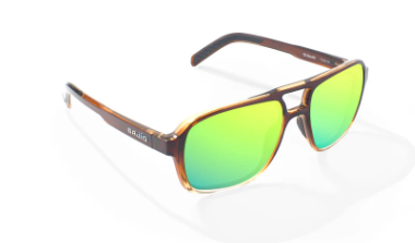 Bajio 12 South Green Mirror Poly Whiskey Fade Large Fit
