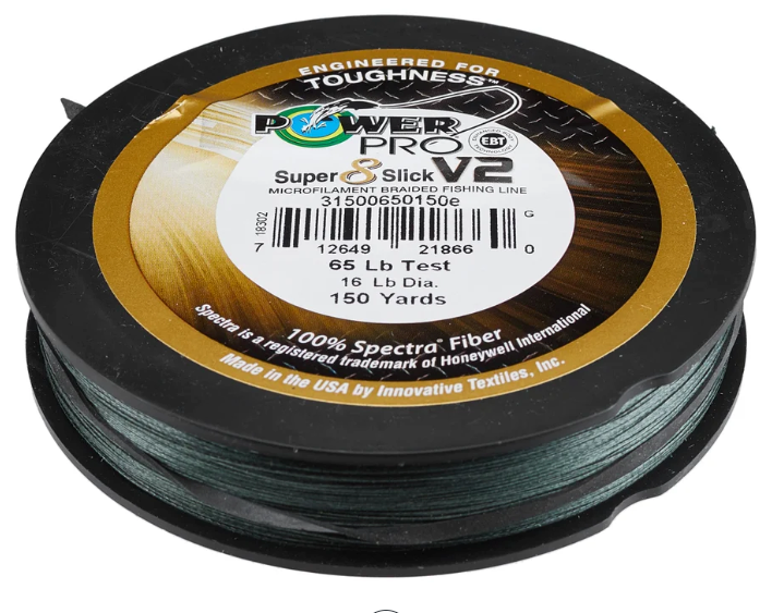 Power Pro Super8Slick V2 Braided Line