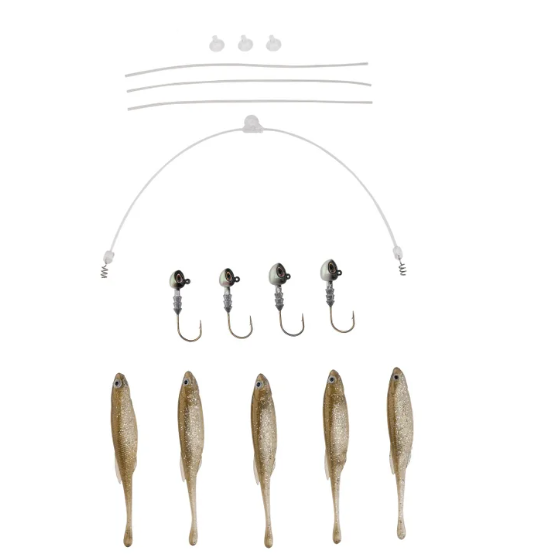 Berkley PowerBait Triple Minnow Rig Kit