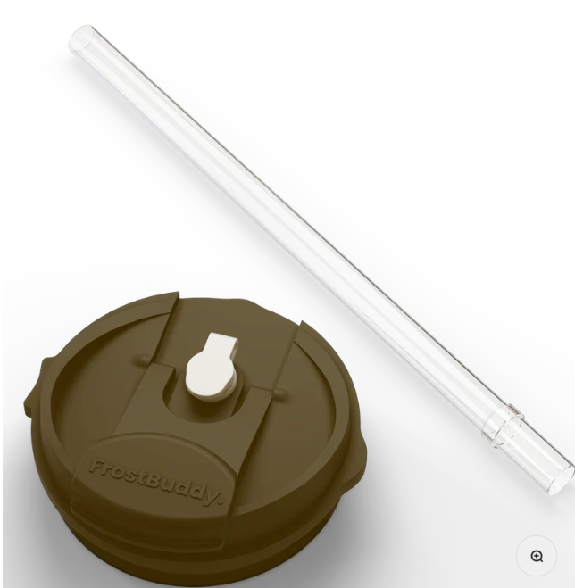 Frost Buddy To-Go Buddy Lid Copper Leopard