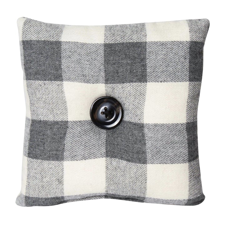 GW Check Fabric Mini Pillow