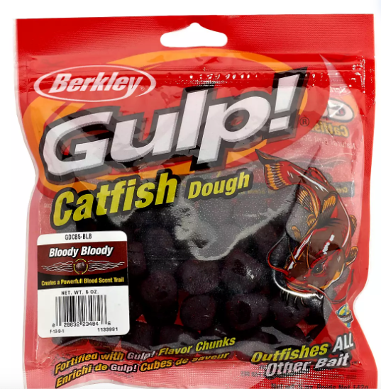 Berkley Gulp Catfish Dough Bloody Bloody