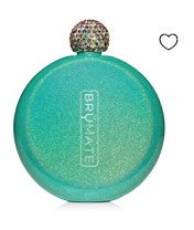 Brumate Glitter Flask Peacock