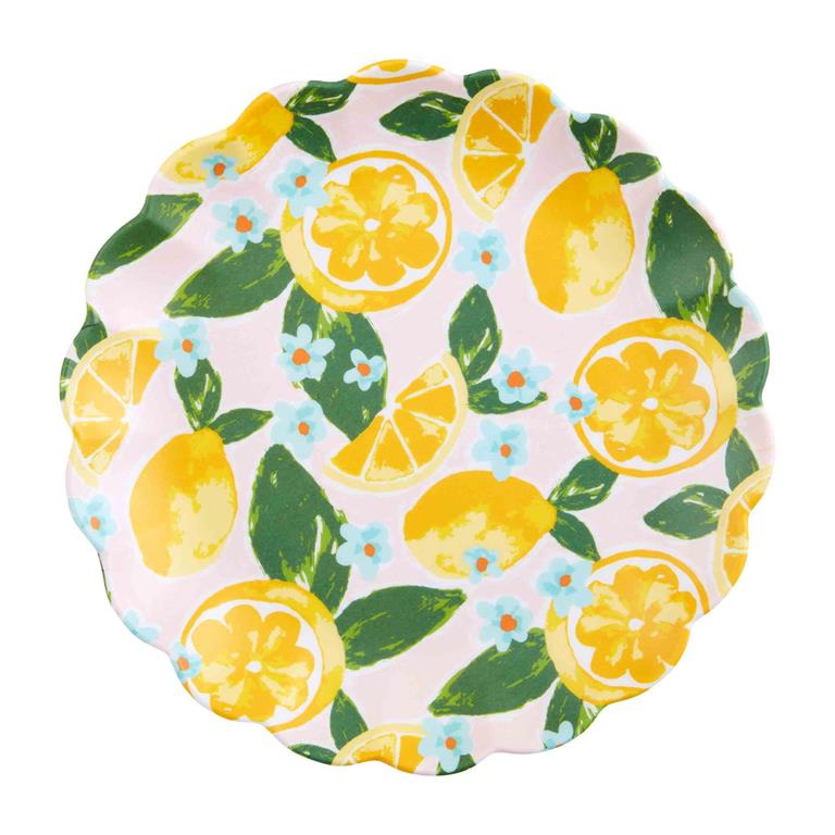 Mud Pie Fruit Melamine Plates