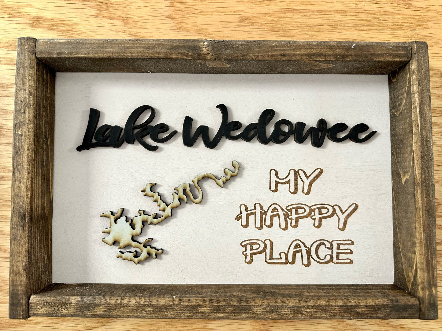 My Happy Place Lake Wedowee 14x10