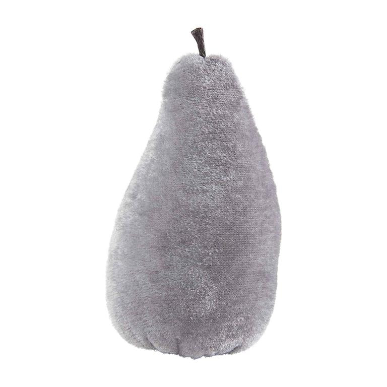 Mud Pie Velvet Pear Filler Gray