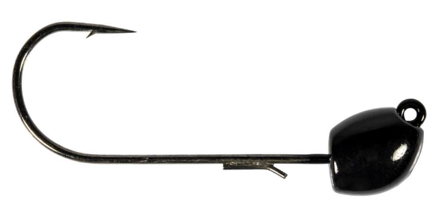 Z-Man Shaking My Head Jig Head 1/4oz Black