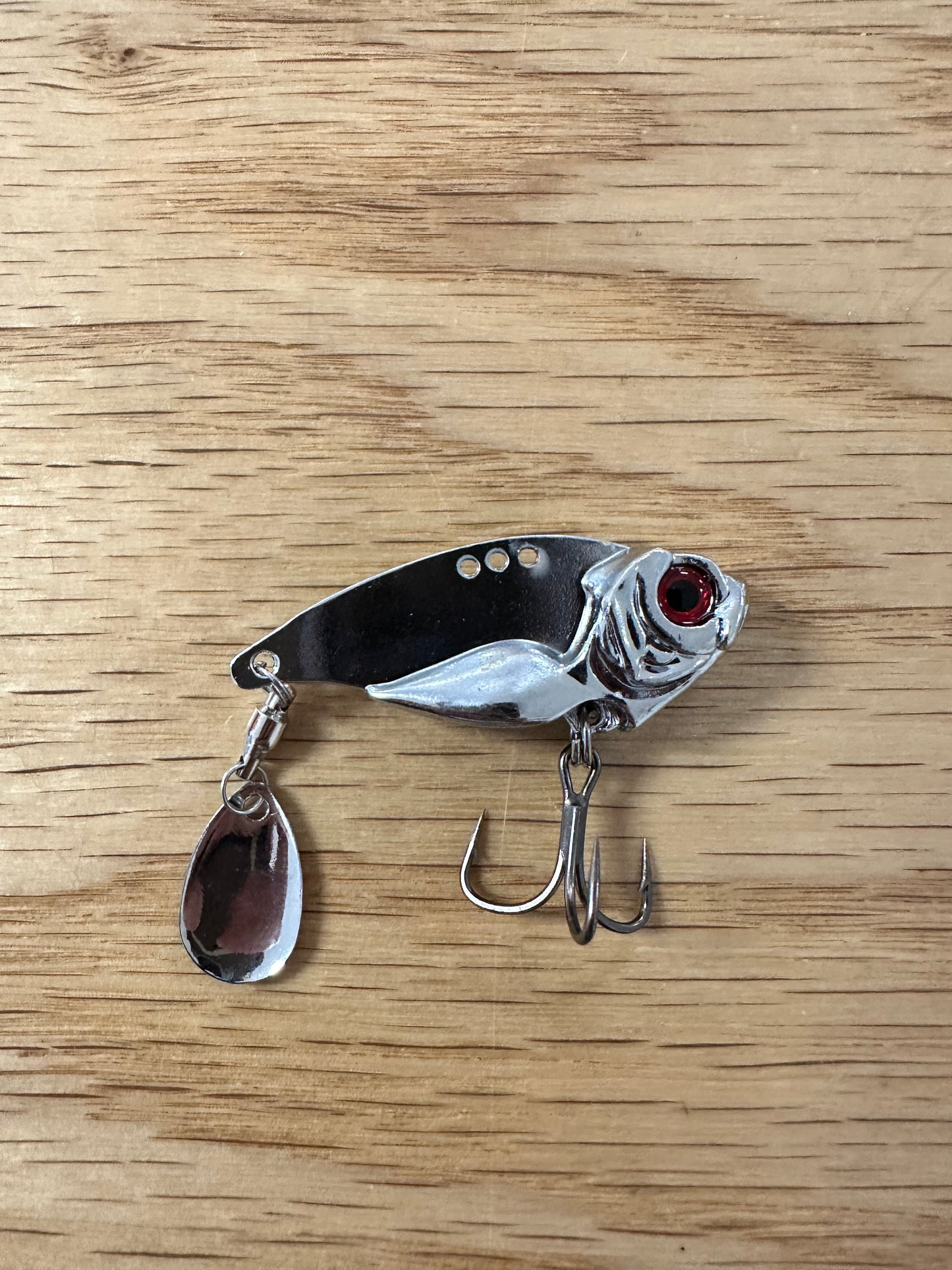 Lip Thrashin Lures Blade Bait Chrome
