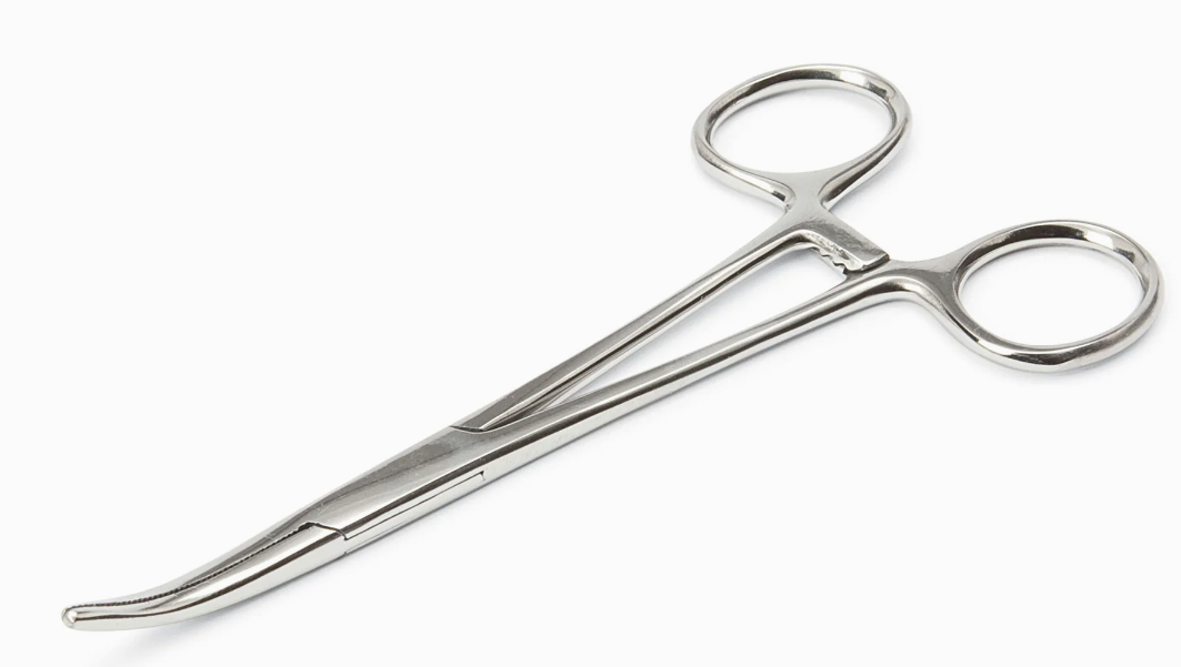 Cortland Curved Jaw Forceps