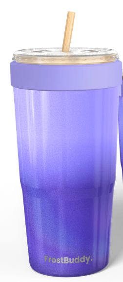 Frost Buddy To-Go-Buddy Purple Gradient With Lid