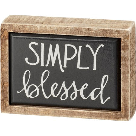 Box Sign Mini