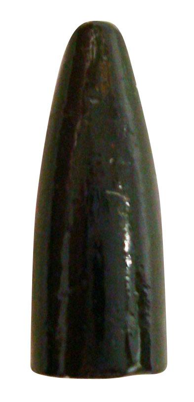 Bullet Weight Worm Black 1/2 oz 5pk