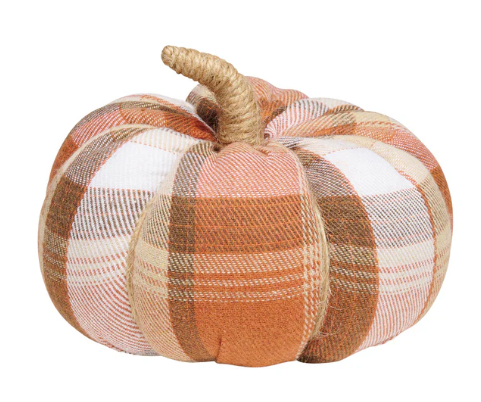 Autumn Plaid Pumpkin
