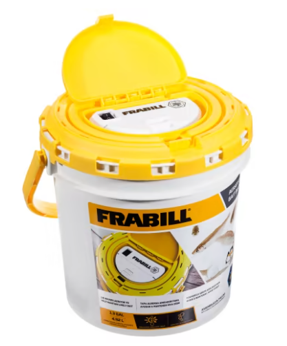 Frabill Aerated Insulated Bait Bucket 1.3 gallon