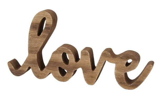 Love Word Cutout