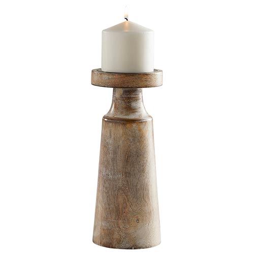 Mango Wooden Candle Holder