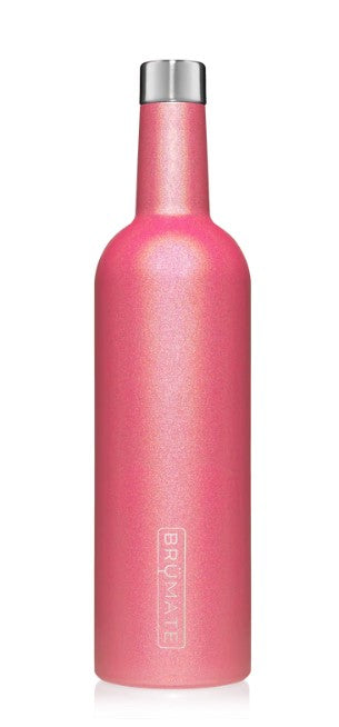 Brumate Winesulator Glitter Neon Pink