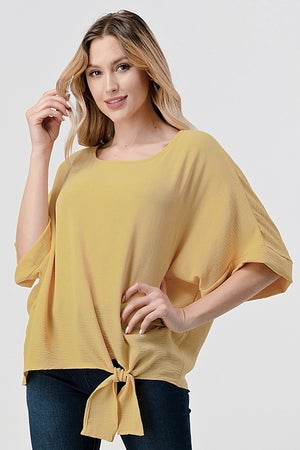 Side Tie Top Butter