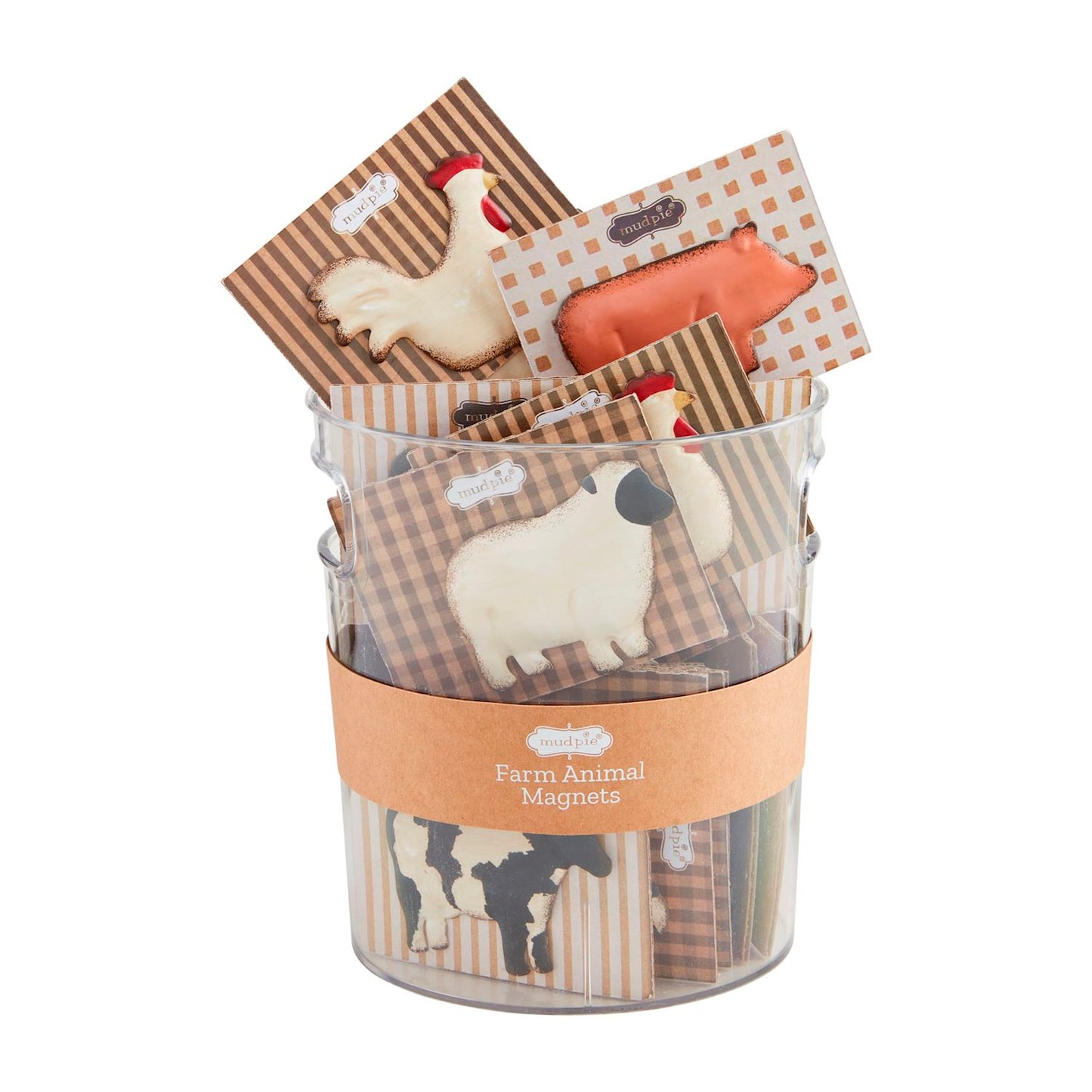 Mud Pie Farm Animal Magnets
