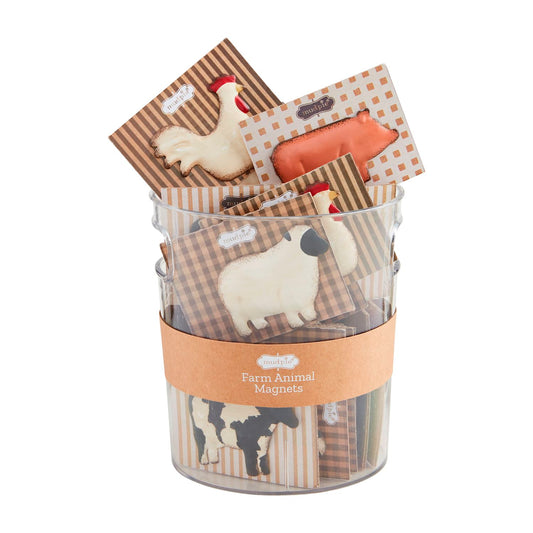 Mud Pie Farm Animal Magnets