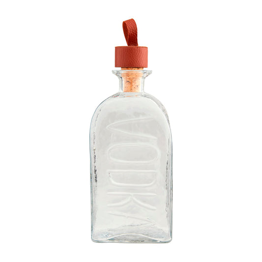 Mud Pie Embossed Glass Decanters Vodka
