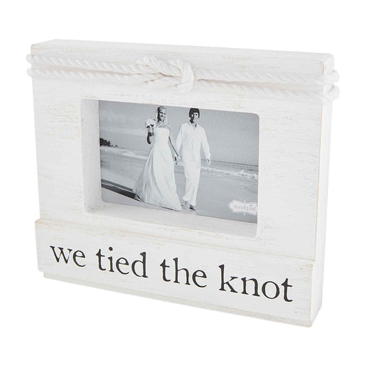 Mud Pie Tied The Knot Frame