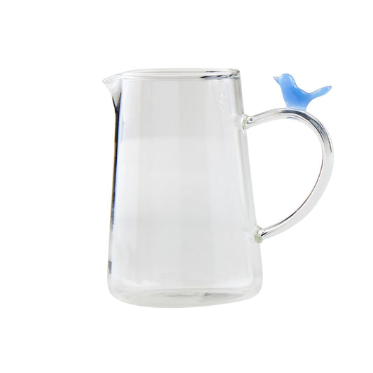 Mud Pie Blue Bird Garden Icon Bud Vase