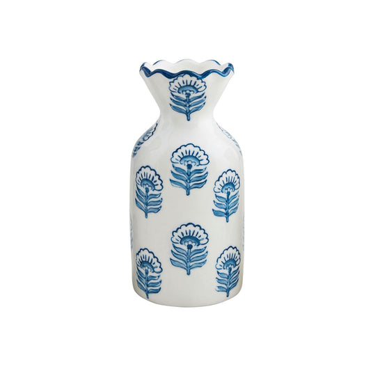 Mud Pie Block Print Bud Vases