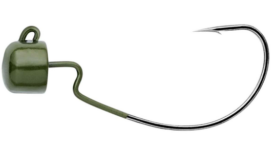 Owner Block Head Offset Green Pumpkin