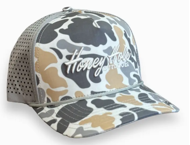 Performance Rope Hat - Heritage - Grey Camo