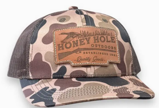 Duck Shotty Leather Patch - Youth