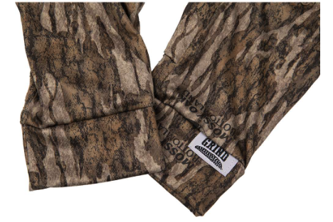 Grind Mossy Oak Bottomland Gloves w/Clear Dot Grip & Iphone Touch Sensitive