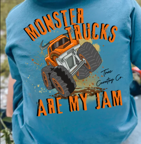 Monster Trucks Are My Jam Youth