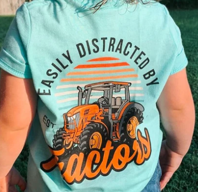 Easily Distracted by Tractors Youth