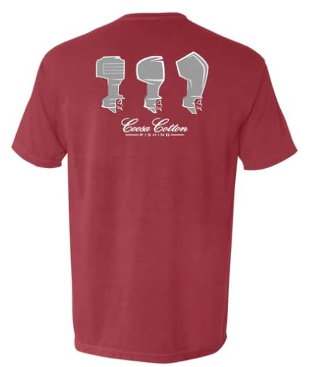 Coosa Cotton Outboard Crimson