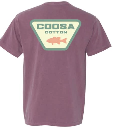 Coosa Cotton Patch Logo Berry