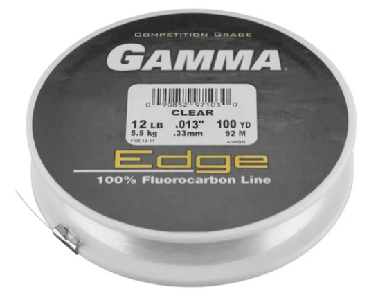 Gamma Edge Fluorocarbon Clear