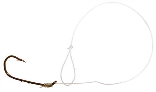 Eagle Claw Baitholder Snell #4 Bronze 6pk