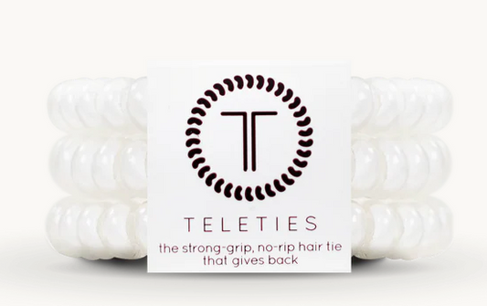 Teleties Coconut White Large