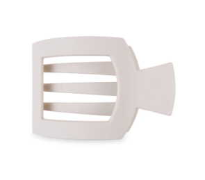 Teleties Flat Clip Square Toasted Medium