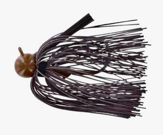 Georgia Blade Jig 000 Brown Living Rubber Frog Hair